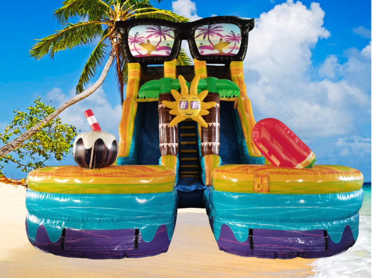 Waterslides