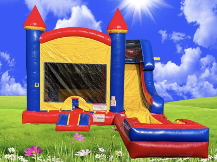 Castle Side Slide Combo- Wet or Dry