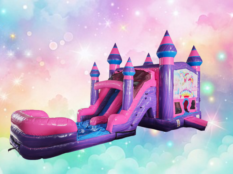 Pink Cotton Candy Dual Lane -Wet or Dry