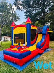 IMG 5076 1758815872 Castle Side Slide Combo- Wet or Dry