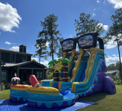 IMG 5667 1759150552 21 Ft Island Breeze Dual Lane Waterslide Wet or Dry