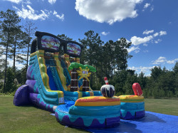 IMG 5671 1759150552 21 Ft Island Breeze Dual Lane Waterslide Wet or Dry