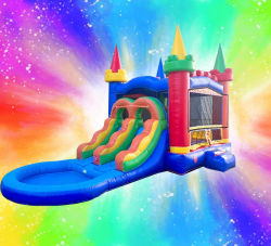 Colorful Castle Dual Lane Wet/Dry (Ages 8 & Under)