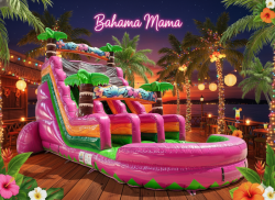20 Ft Bahama Mama Dual Lane Waterslide