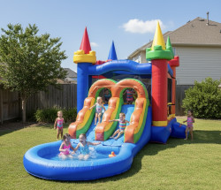 IMG 8896 1770251244 Colorful Castle Dual Lane Wet/Dry (Ages 8 & Under)