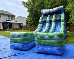 2470D351 4A36 4CE5 80A7 FE2F80317F06 1780969307 16 Ft Tidal Wave Dual Lane Waterslide Wet/Dry