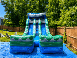 79BDE1DF 6FFC 496F AD42 186BE226D029 1780969307 16 Ft Tidal Wave Dual Lane Waterslide Wet/Dry